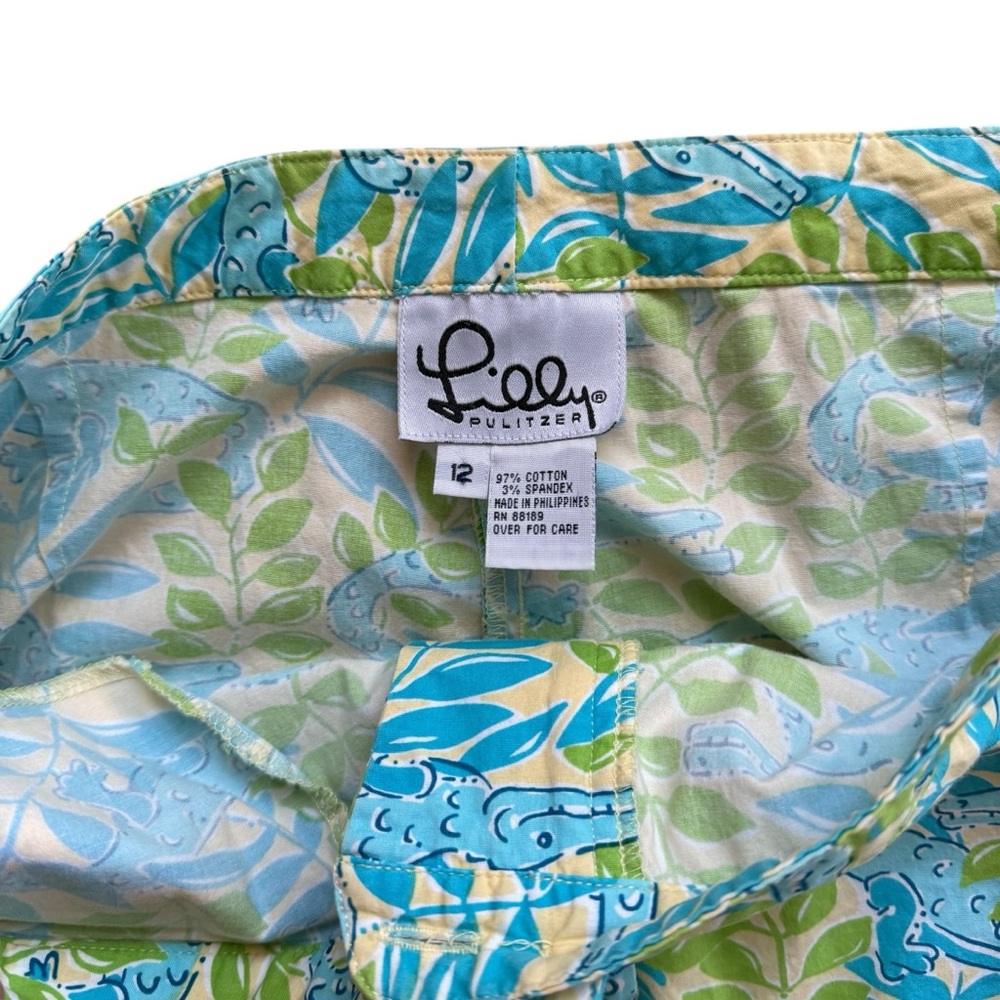 Lilly Pulitzer White Label Capri Pants - Picture 4 of 7